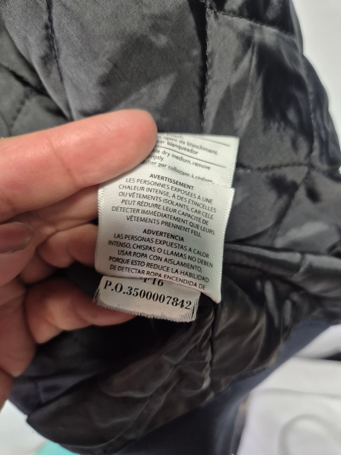 105 칼하트 후드집업 레인디펜더 네이비 XL사이즈(상태A급) 상품이미지7