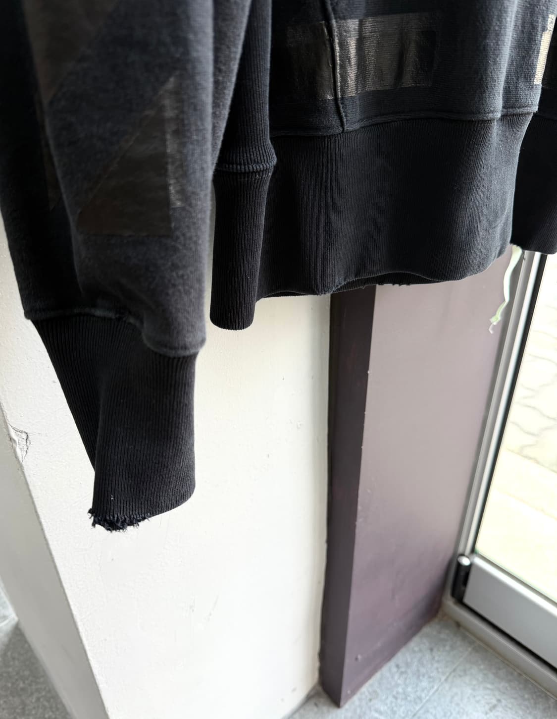 L/ 오프화이트x챔피온 백로고 디스 후드티 상품이미지6