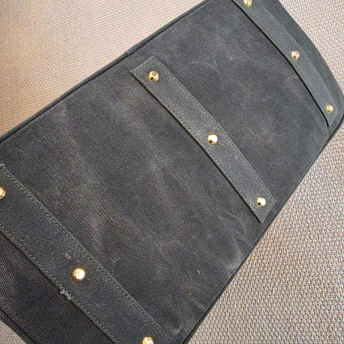 [역작, 희귀] 칼하트x그레잇랜드 버킨백 오마주 덱 밀리터리 텐트 칸바스 상품이미지3