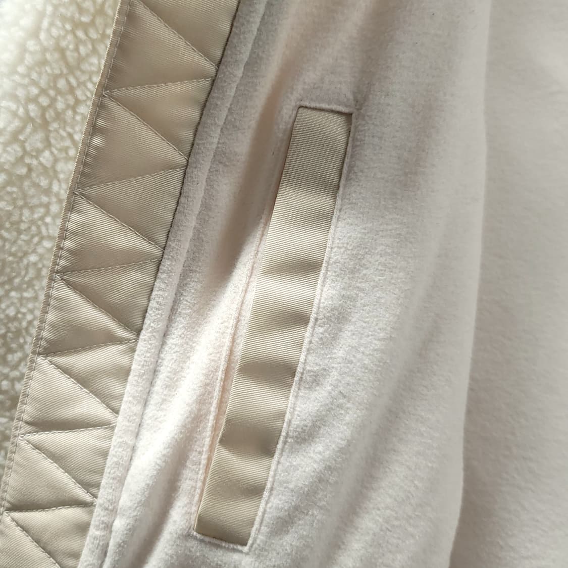 [S] 내셔널지오그래픽 아이보리 코스토니 후드 플리스 집업 상품이미지8