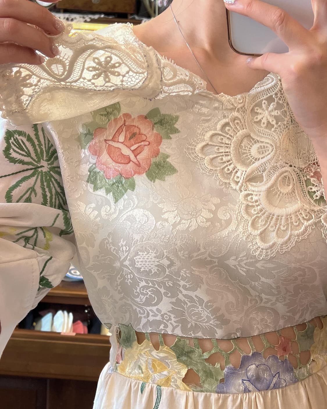 유럽 빈티지 업싸이클링 원피스  상품이미지4