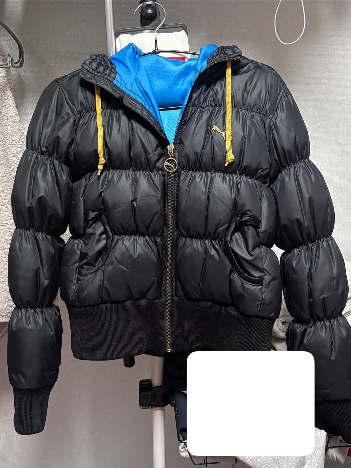 퓨마 빈티지 여성 숏패딩  상품이미지1