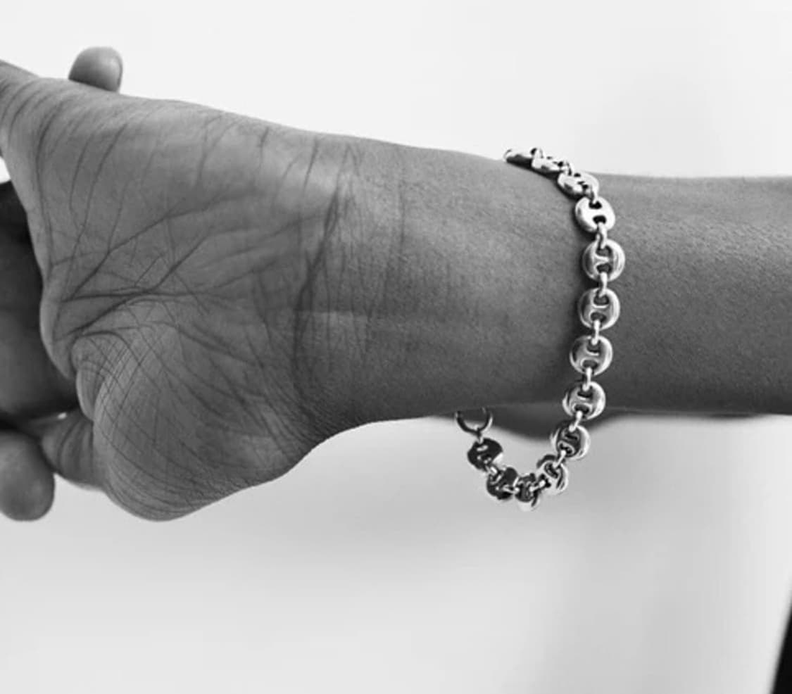 (F) 소피부하이 small circle link 브레이슬릿 상품이미지1