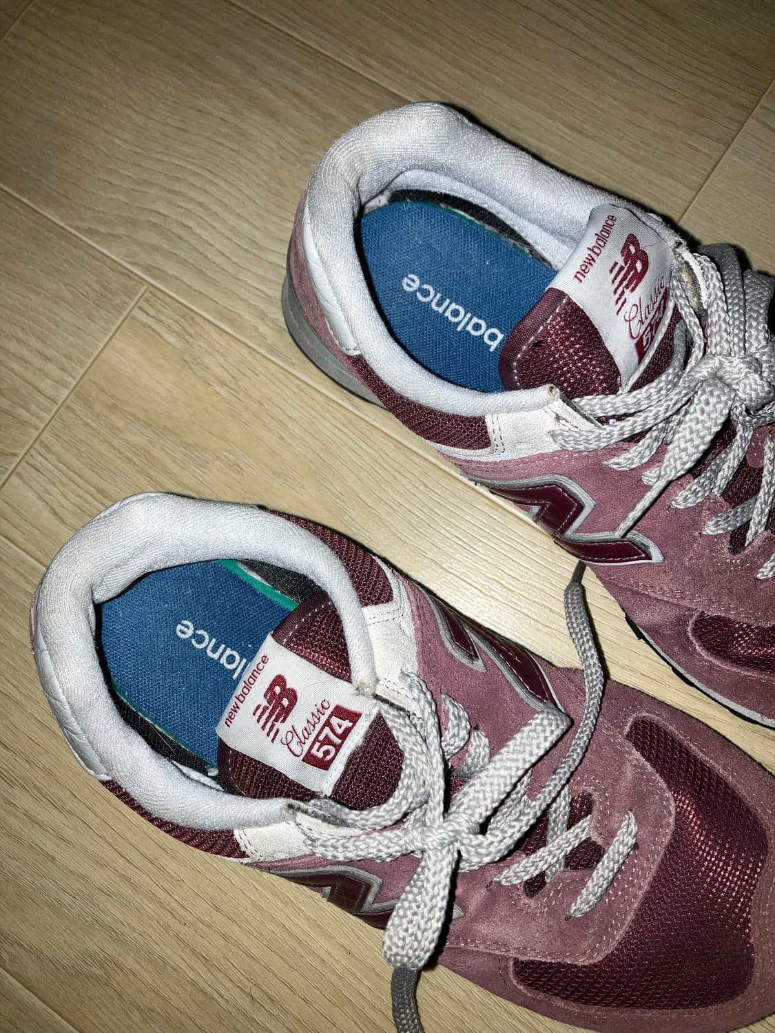 뉴발란스 574 버건디 240 상품이미지6