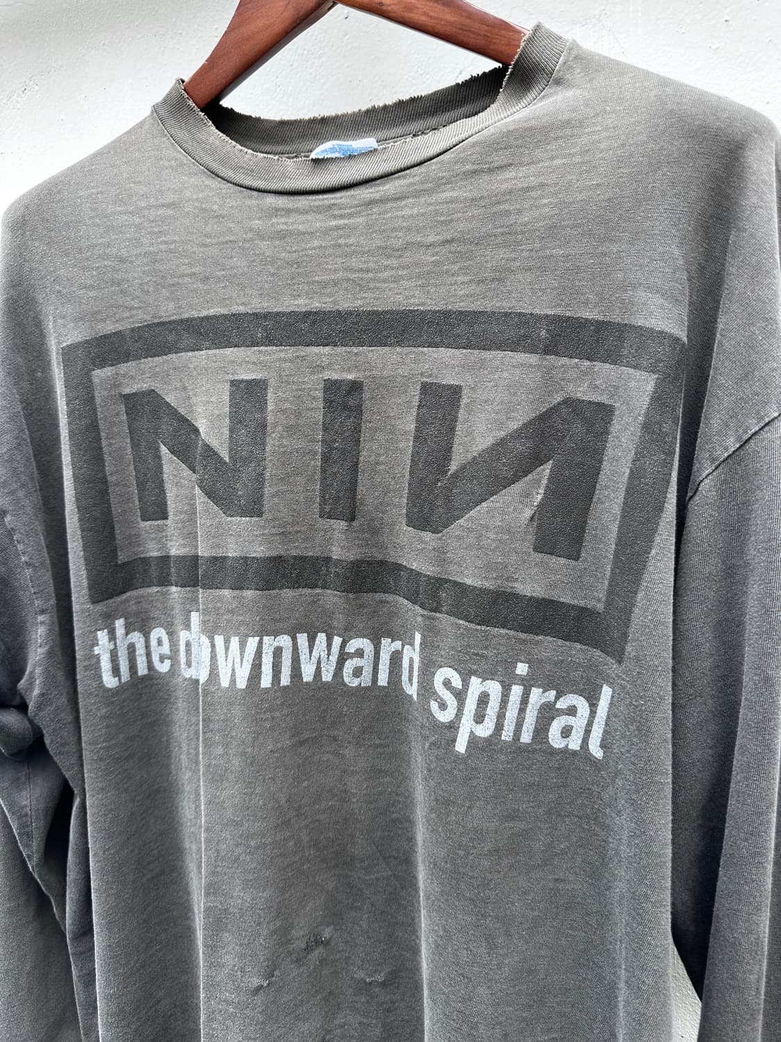 90s og 나인인치네일스 The Downward Spiral 롱슬리브 상품이미지4