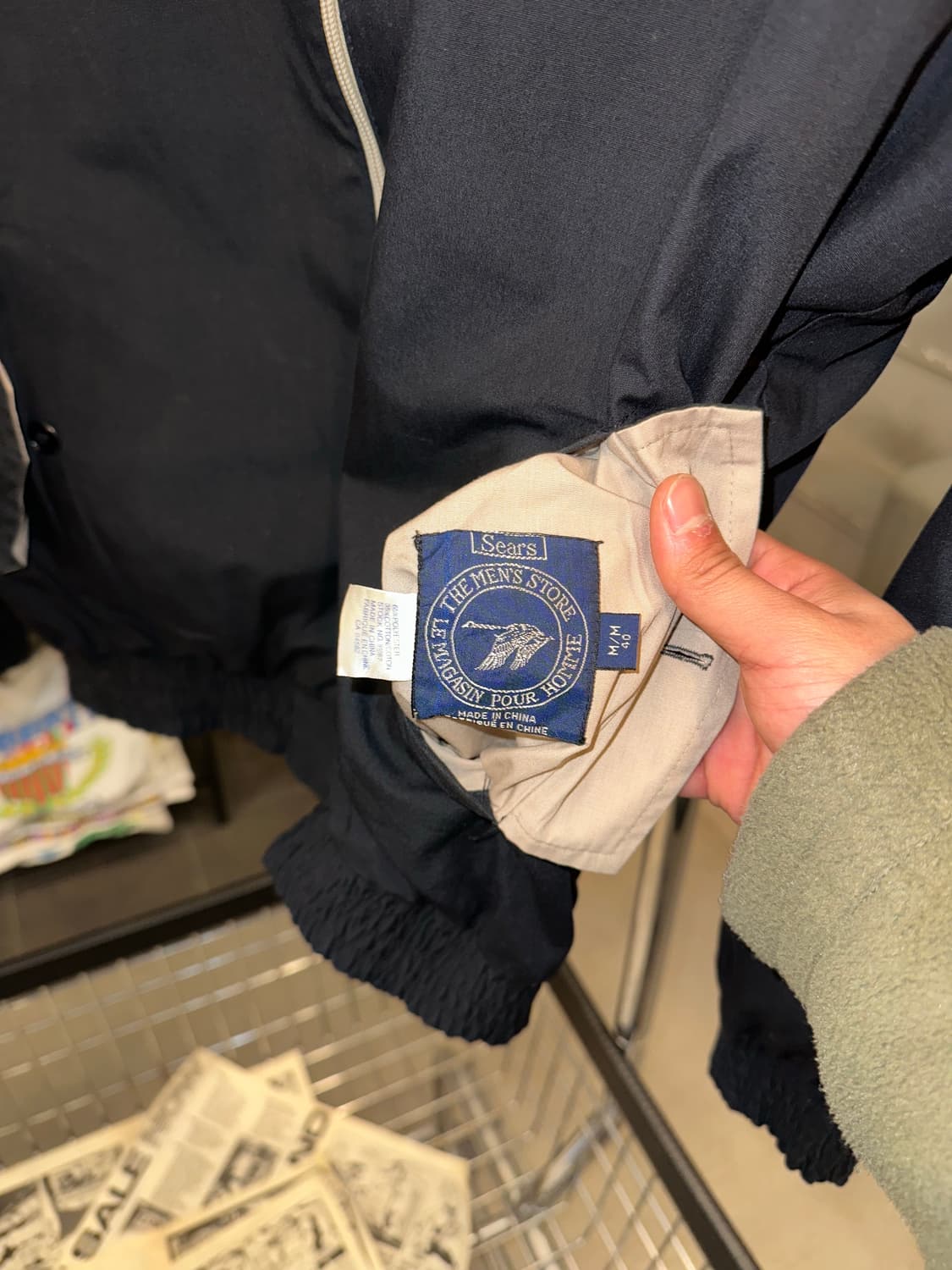 Sears The men’s store harrington jacket 상품이미지7