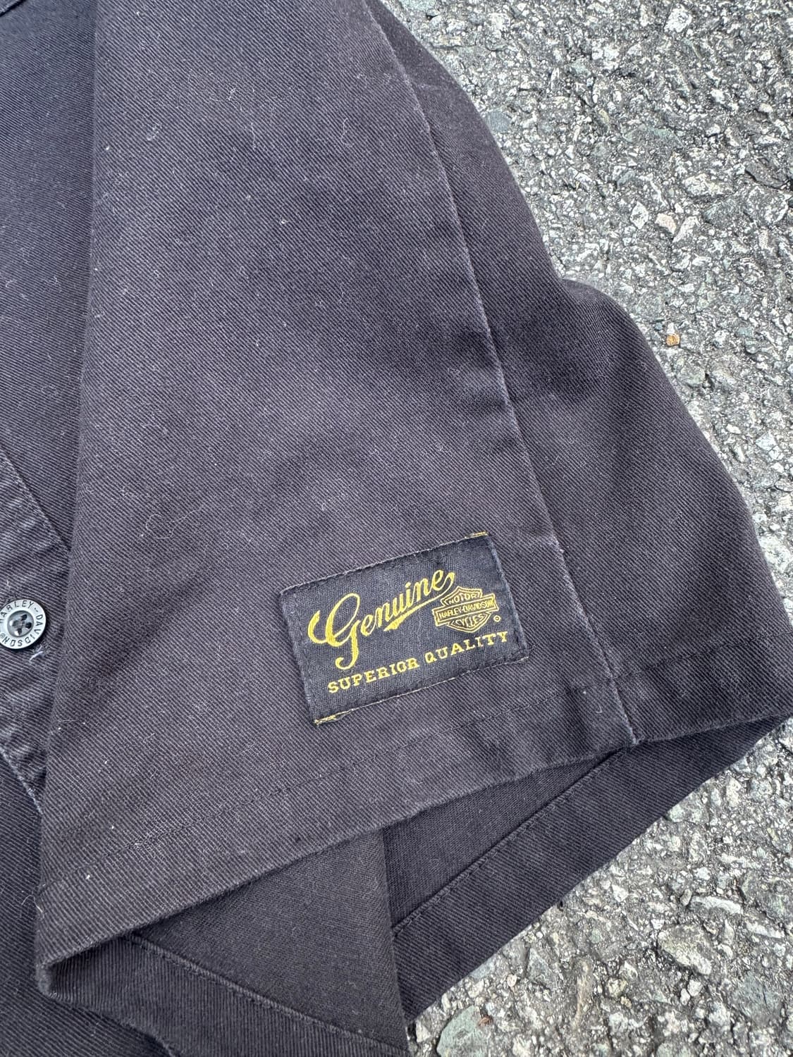 할리데이비슨 Number One 로고 패치 반팔 셔츠 상품이미지4