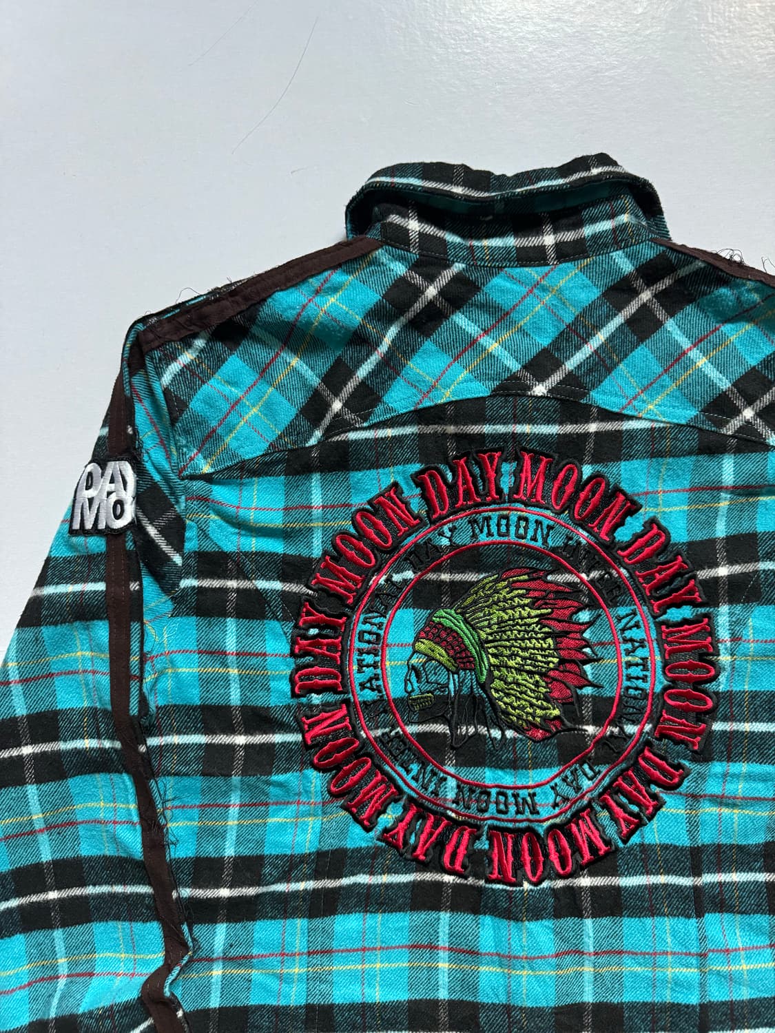 Day Moon 헤비 메탈 스컬 셔츠  상품이미지3