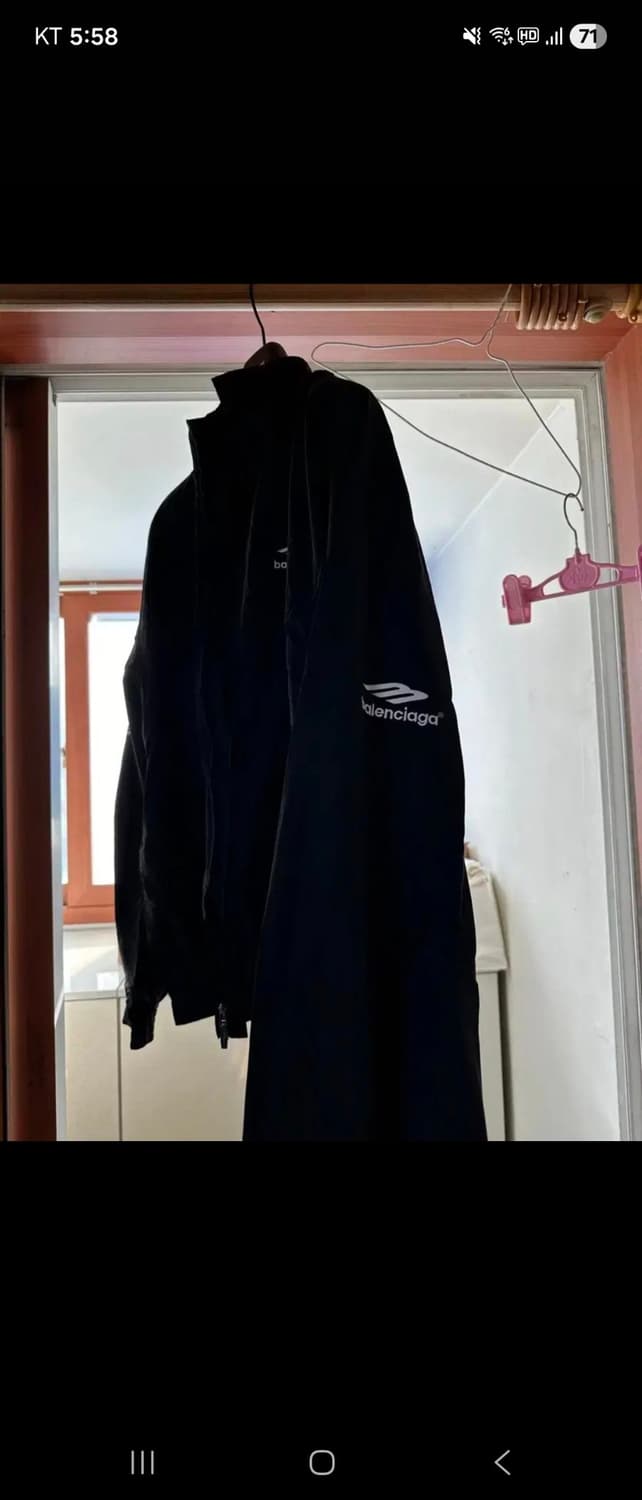 [L] 발렌시아가 레이어드 포플린 자켓 상품이미지2