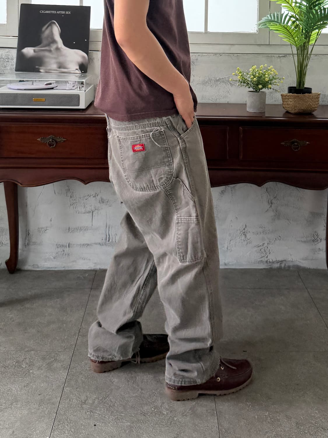 디키즈 워크팬츠 모스그린 상품이미지4