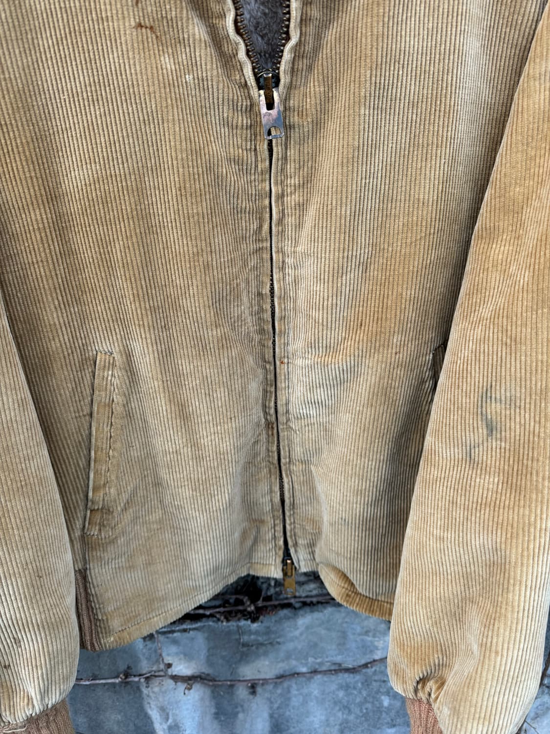 70s zero king 빈티지 usa 쉐르파 탈론지퍼 코듀로이 자켓 상품이미지8