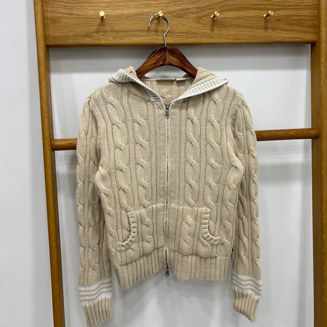 폴로랄프로렌진스 케이블 후드 상품이미지2