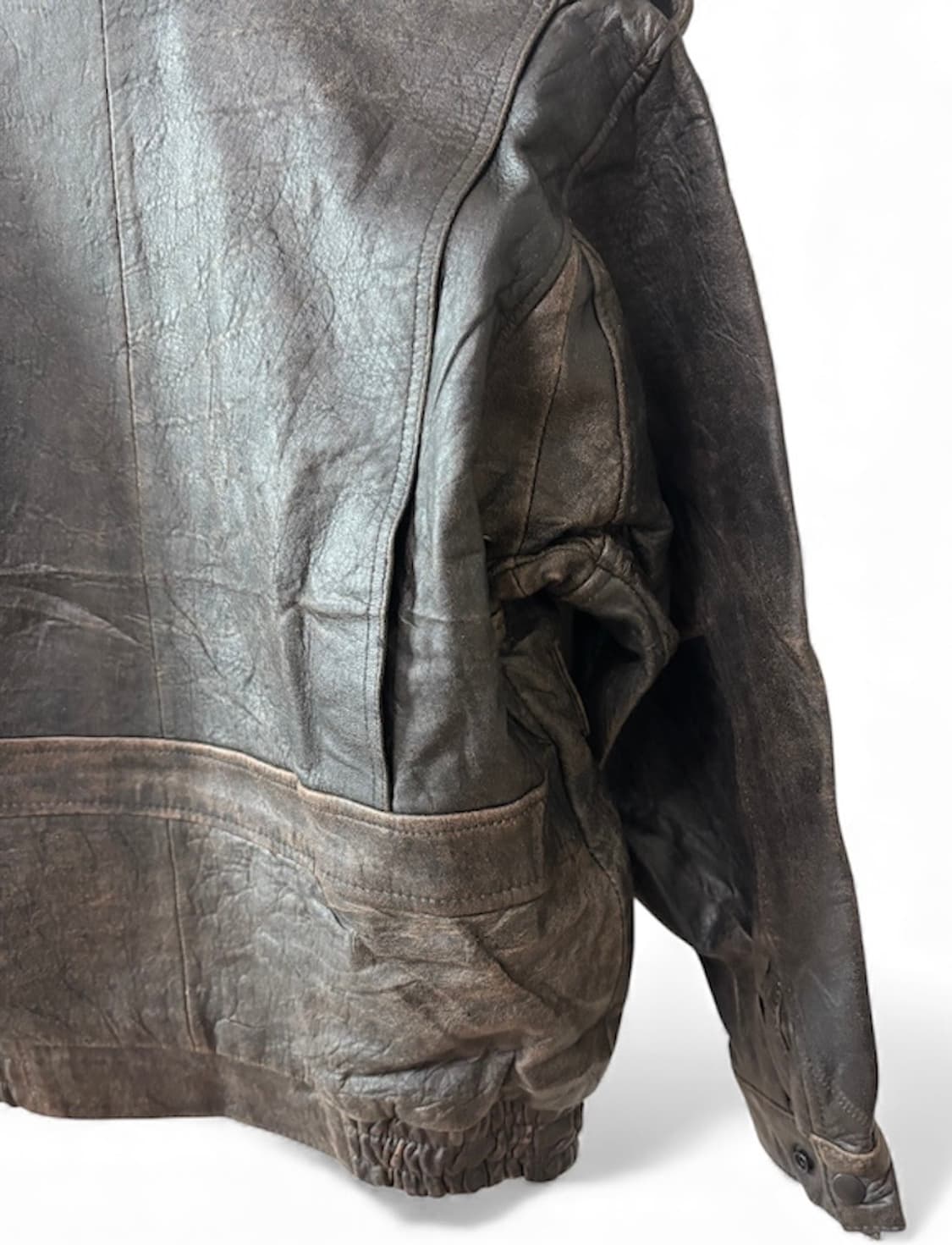 SUB URBAN 재퍄니즈 G-1  양가죽 봄버 자켓 M 상품이미지8