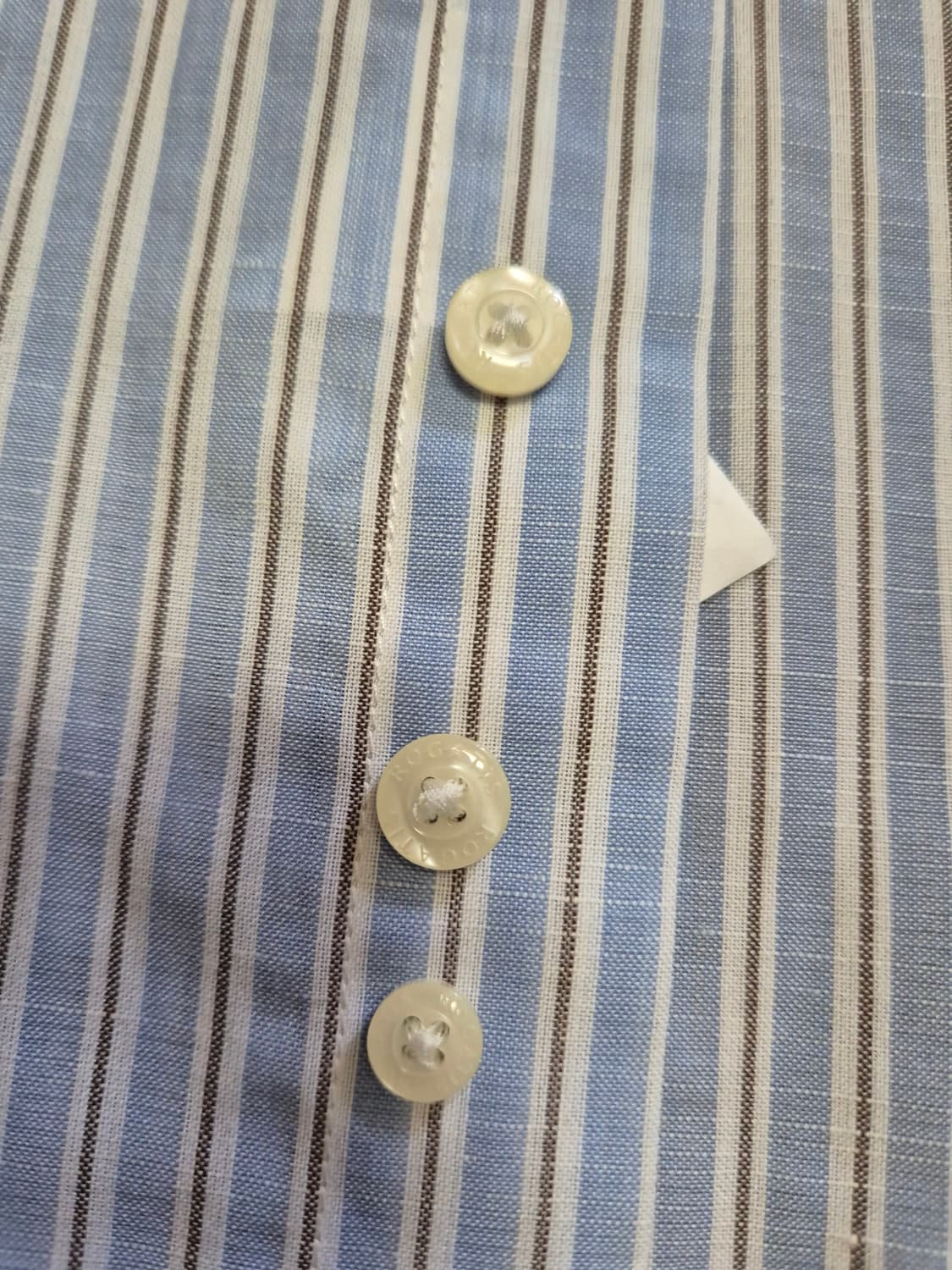 로가디스 스트라이프 반팔 셔츠 상품이미지5