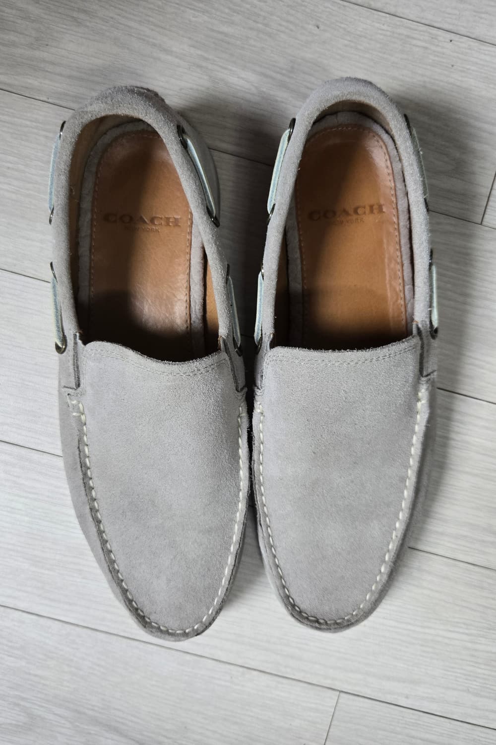 COACH 코치 남성 스웨이드로퍼 상품이미지1