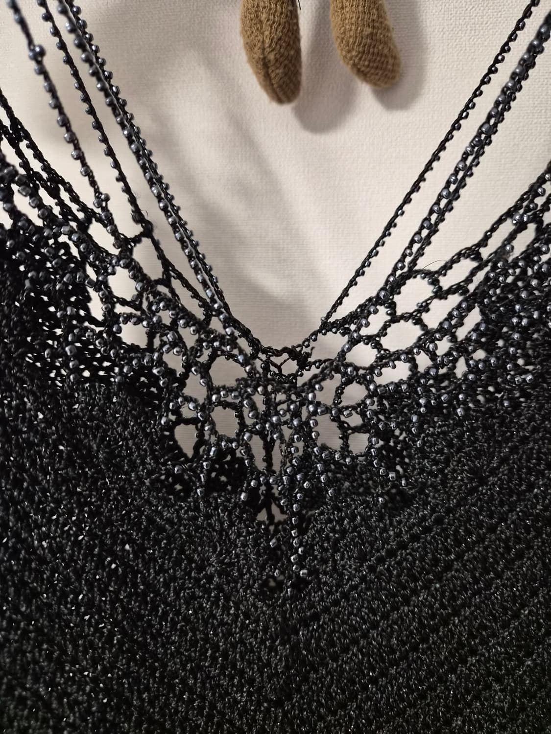 [Scot Club] 비즈 자수 크로셰 니트 민소매 (상태 최상) 상품이미지3