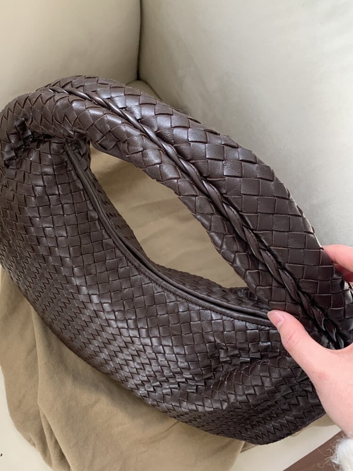 보테가베네타 호보백 초코브라운 상품이미지4