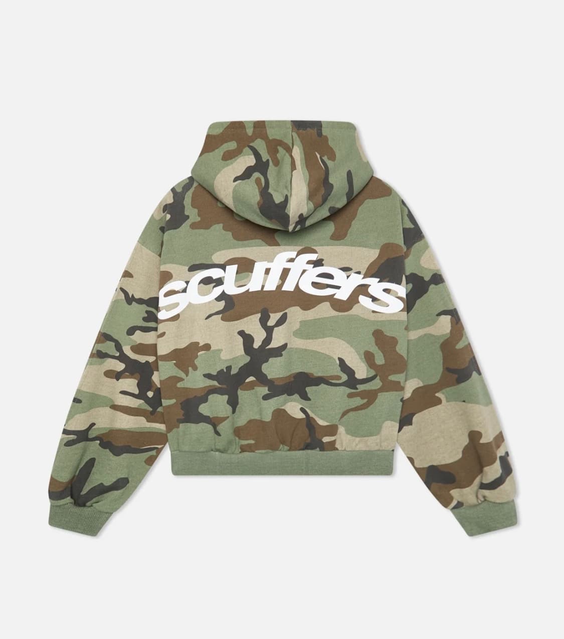 scuffers 카모 후드집업 S 상품이미지1