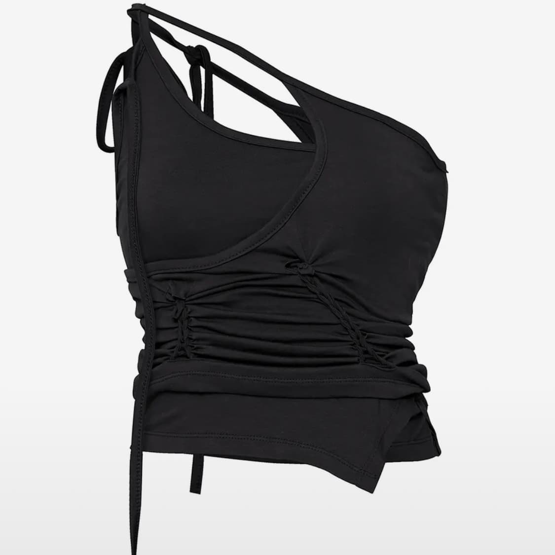 플레어업 [SET] Handmade Twisted Layered Top 상품이미지2