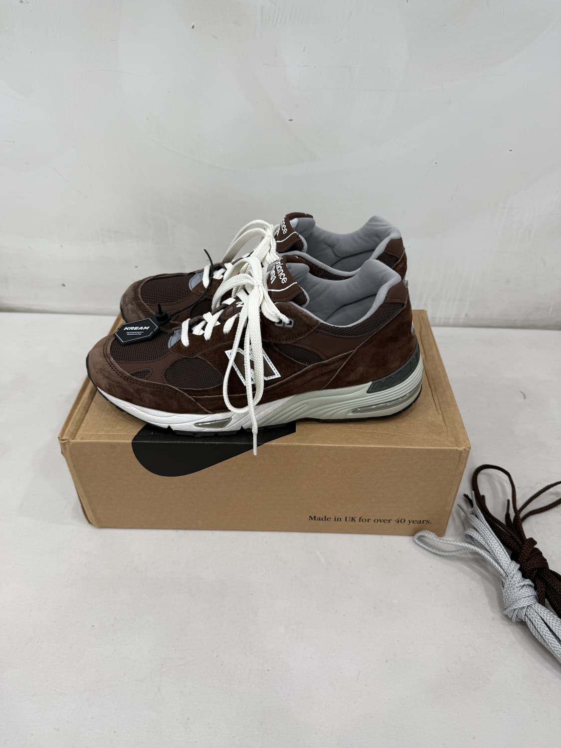 뉴발란스 991 모카 브라운uk 275mm 상품이미지1