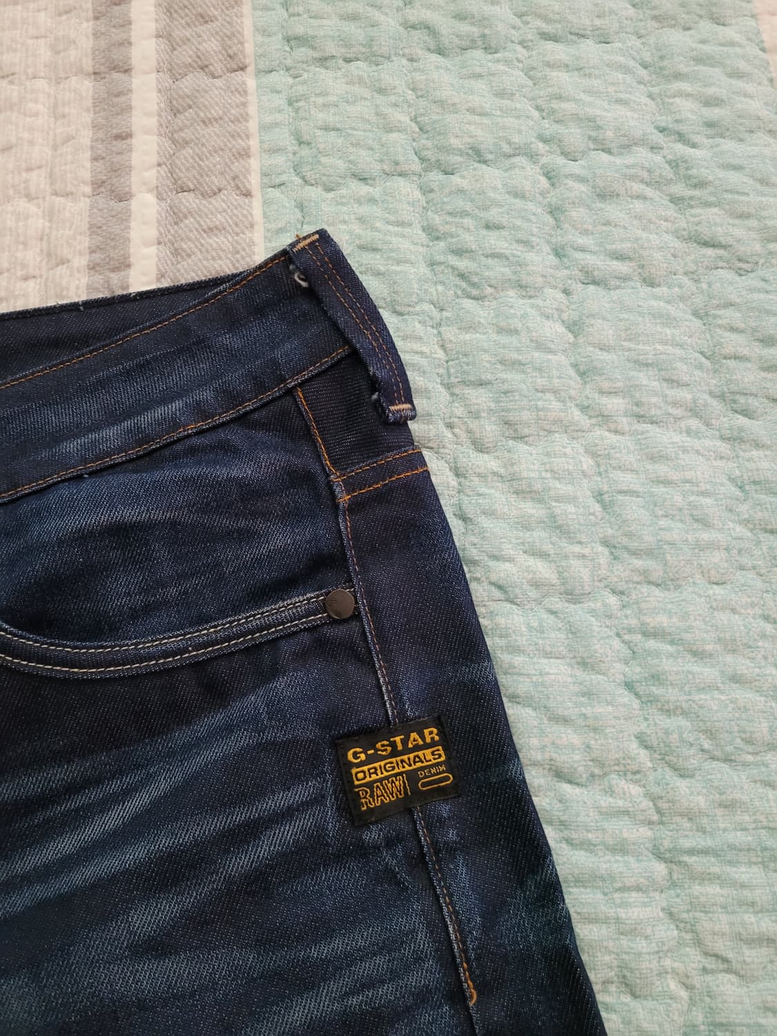 지스타로우 G star raw 어택로우스트레이트 진청워싱진 31사이즈 상품이미지4