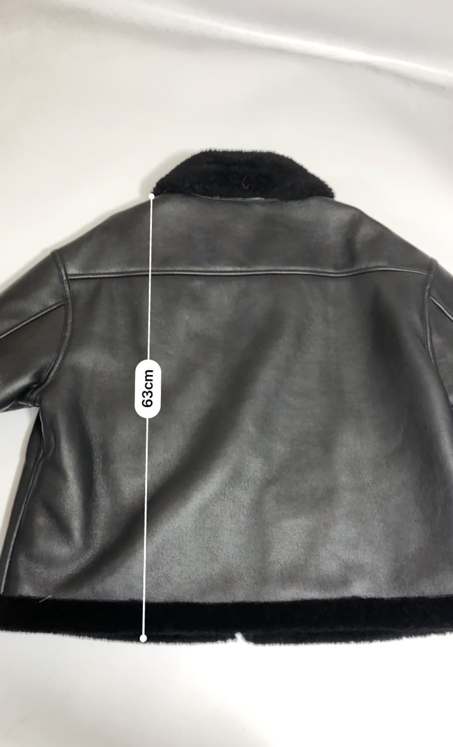 새상품 리오벨 무스탕 양털 자켓 88 상품이미지7