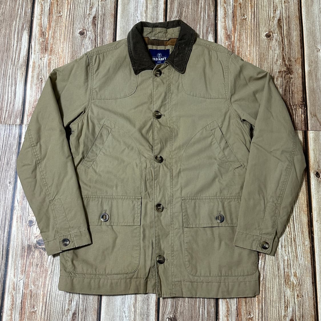 OLD NAVY 올드네이비 헌팅 자켓 베이지 색상 S 사이즈 상품이미지1
