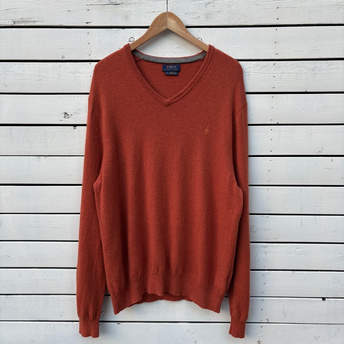 Polo 폴로 울 브이넥 니트 상품이미지1