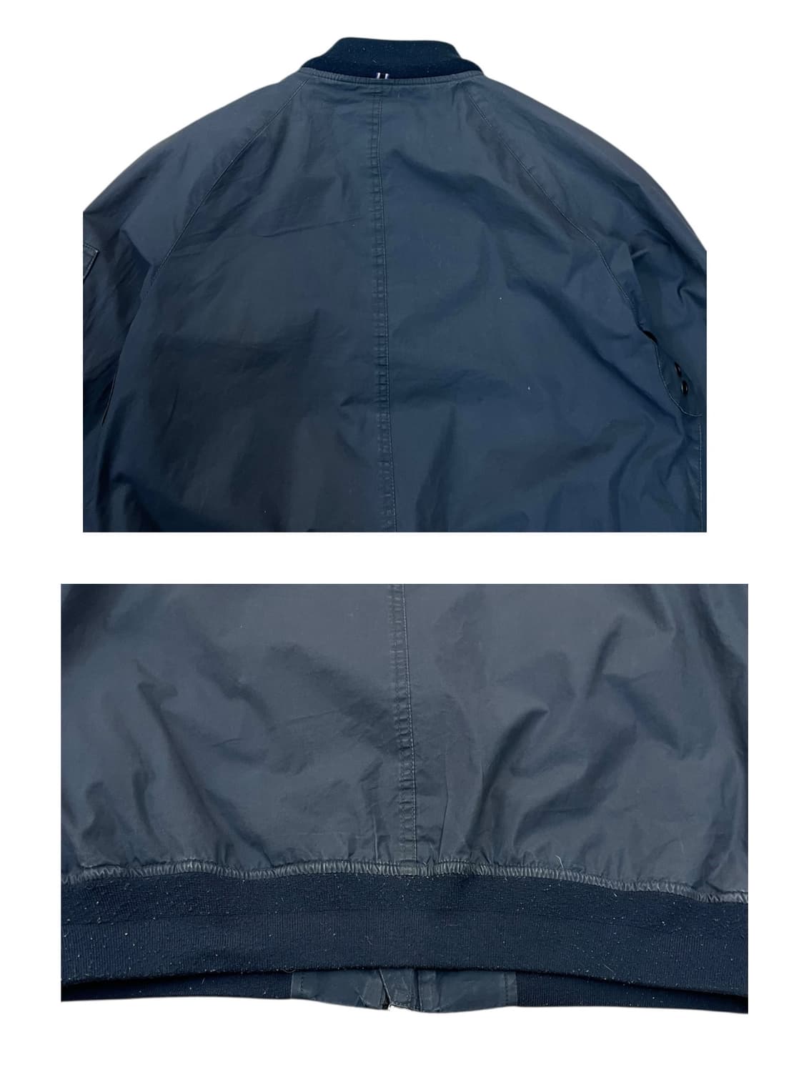 타미힐피거 투웨이 코튼 항공점퍼 네이비 M #csz2043  상품이미지6