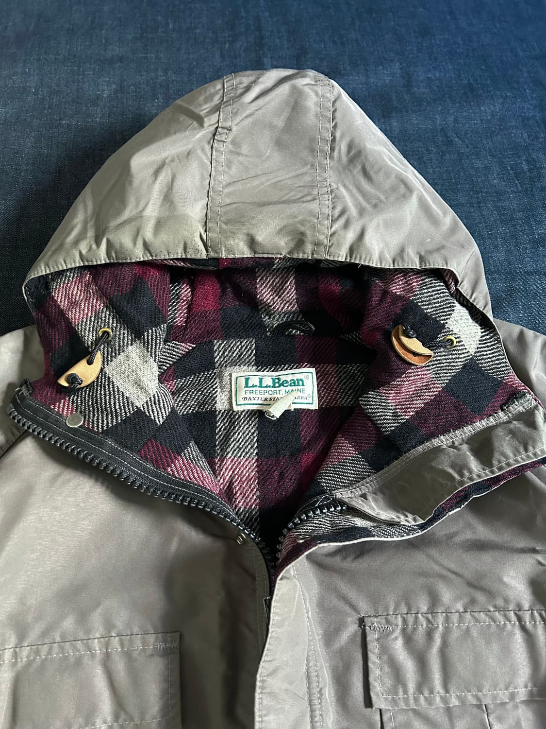 80s 엘엘빈 박스터 스테이트 마운틴 파카 Made in USA 상품이미지7