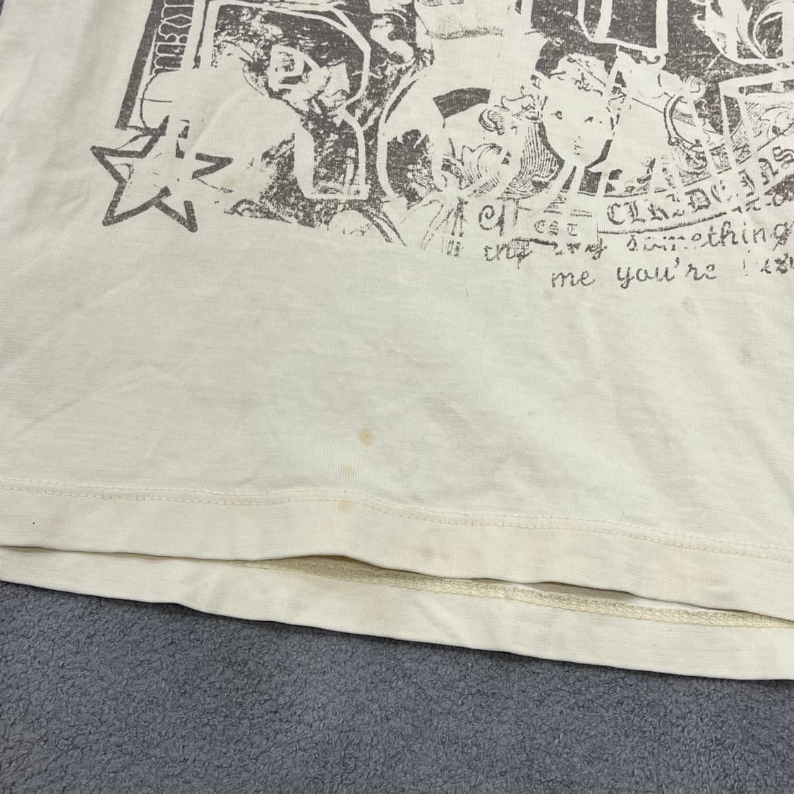 빈티지 Y2k 프린팅 롱슬리브 상품이미지3