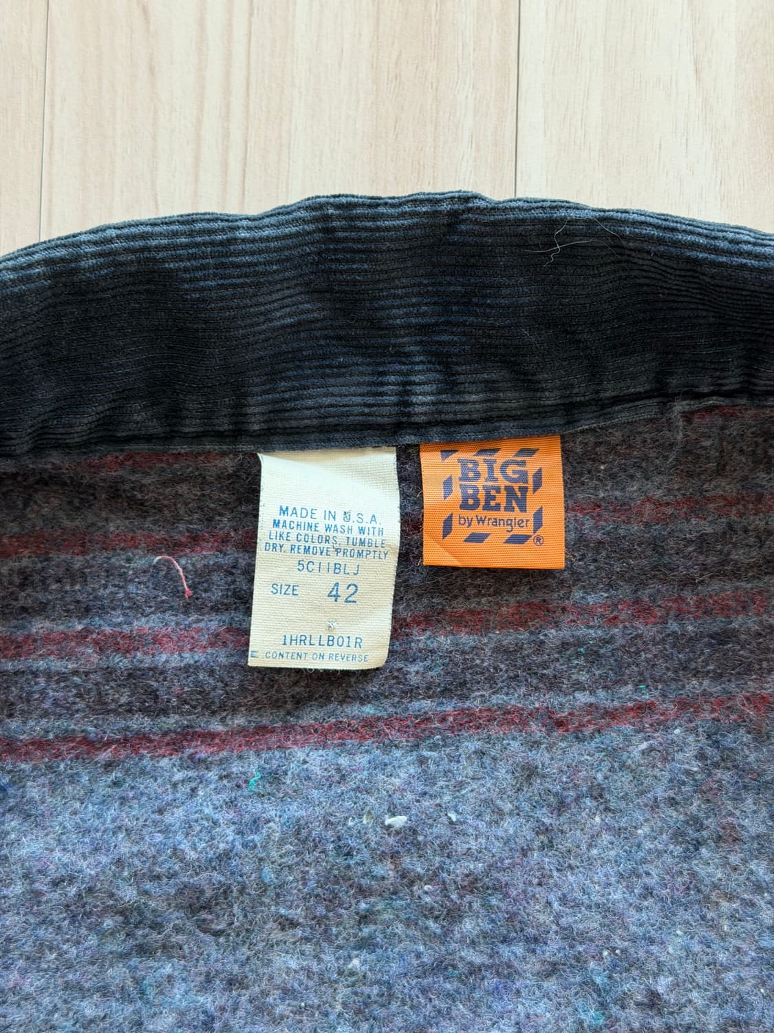 70-80s Big Ben by Wrangler 데님 자켓🇺🇸 상품이미지4