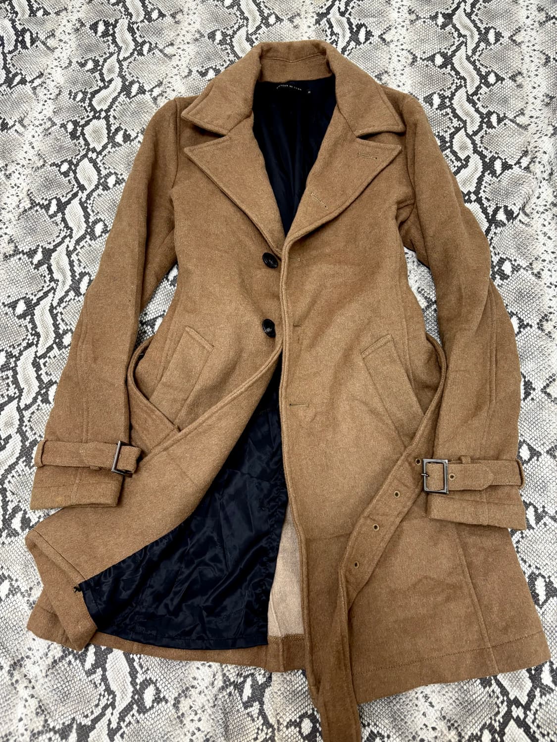 “FUGA” Minimal Mood Brown Coat 상품이미지5