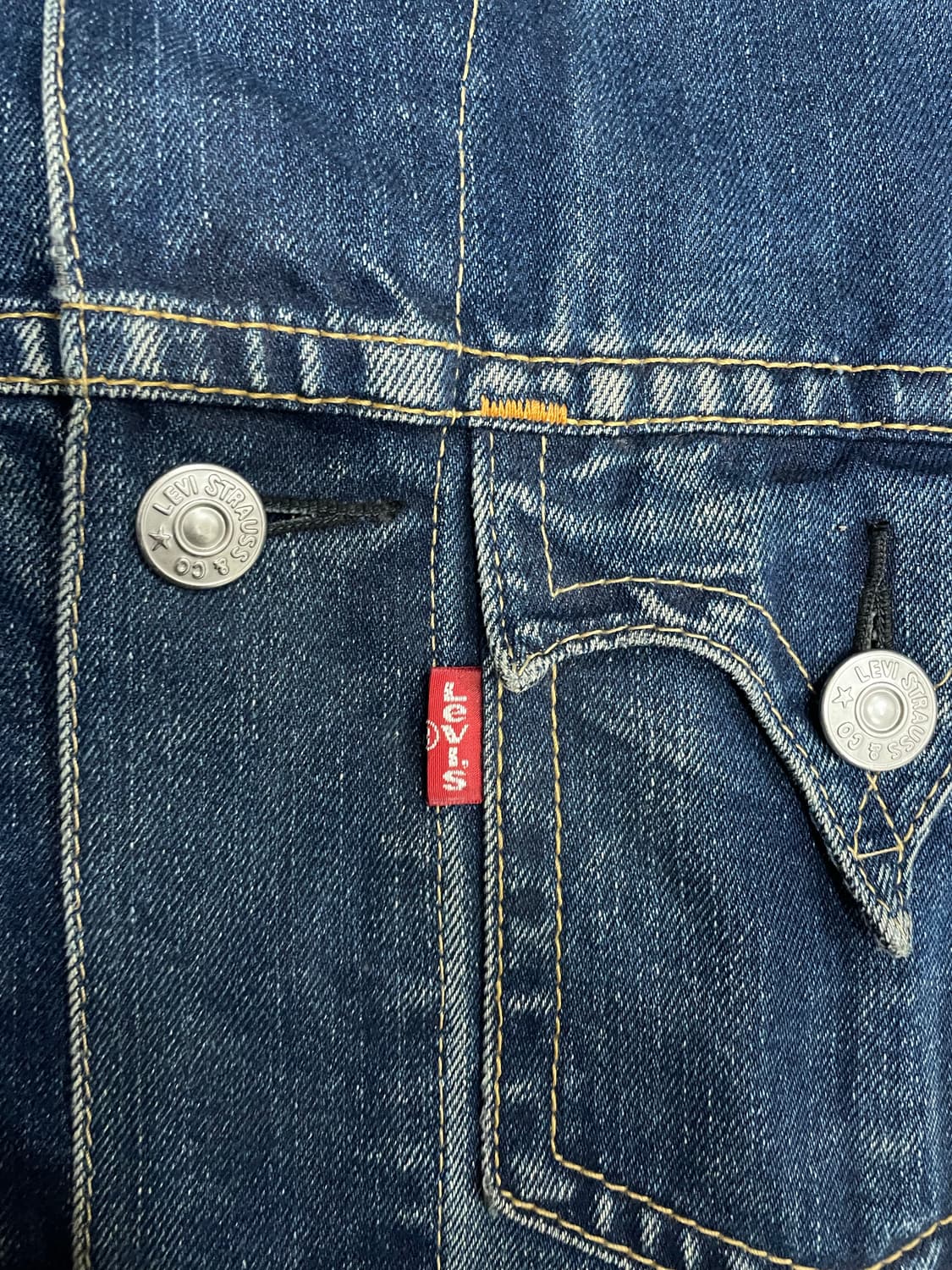 리바이스 타입원 TYPE1 트러커 데님 자켓 상품이미지6