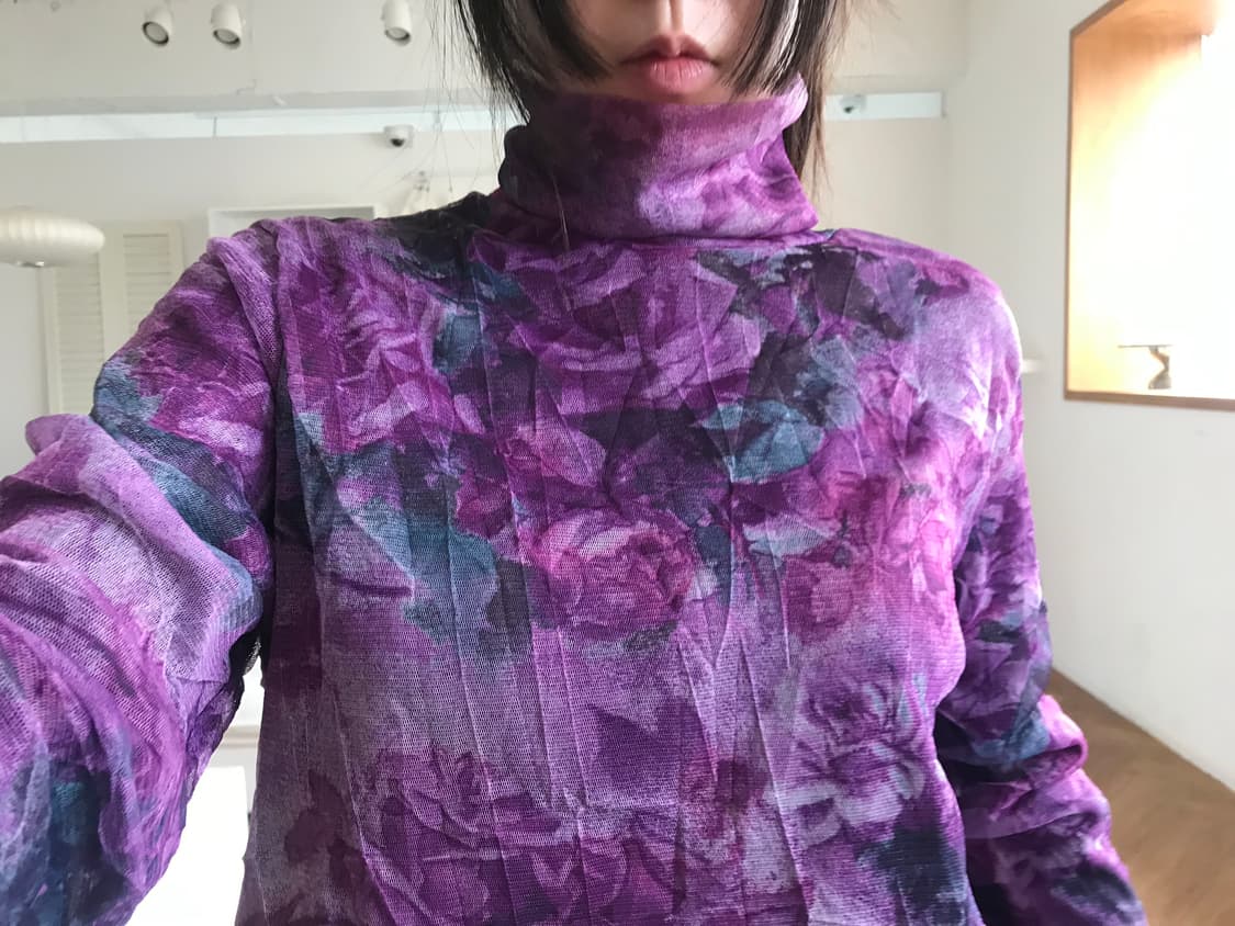 vintage pattern top 상품이미지4