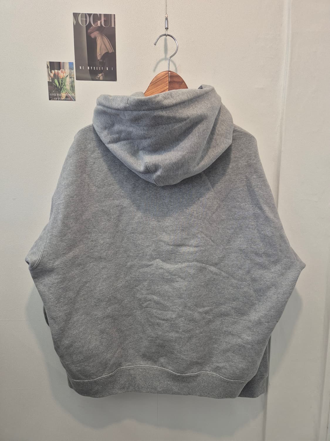 나이키 솔로 스우시 후드티 회색 3XL 
 상품이미지3