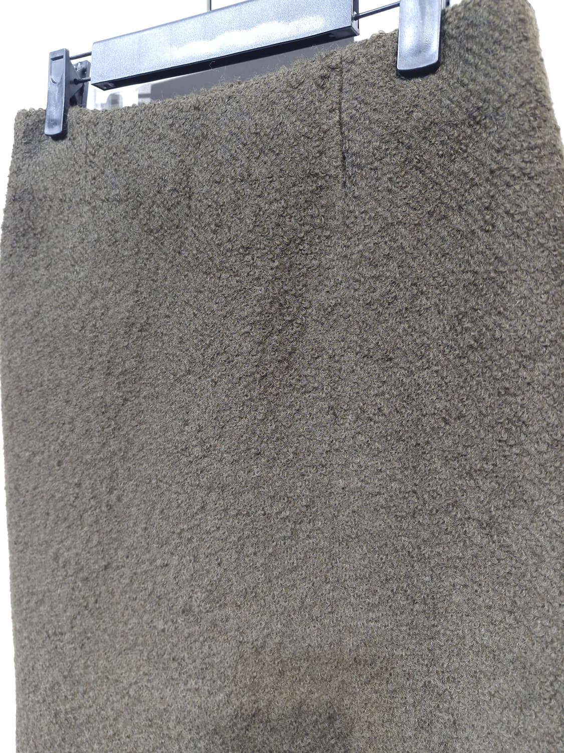 새상품)낫띵리튼 Allie 펜슬 스커트 다크브라운_S 상품이미지5