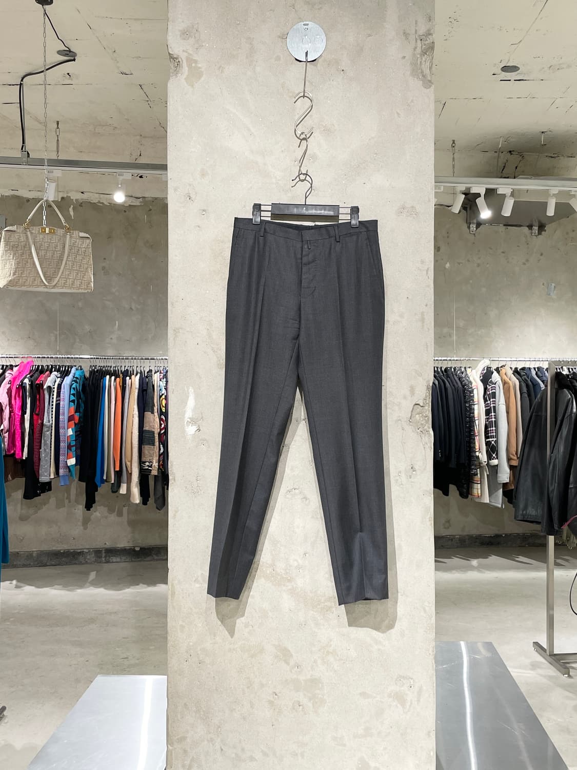 질샌더 차콜 테일러 메이드 클래식 슈트 셋업 상품이미지6