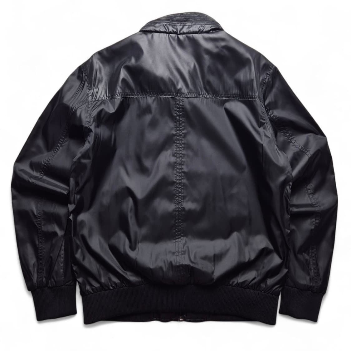 [M] 후부 나일론 글로시 자켓 y2k 상품이미지6