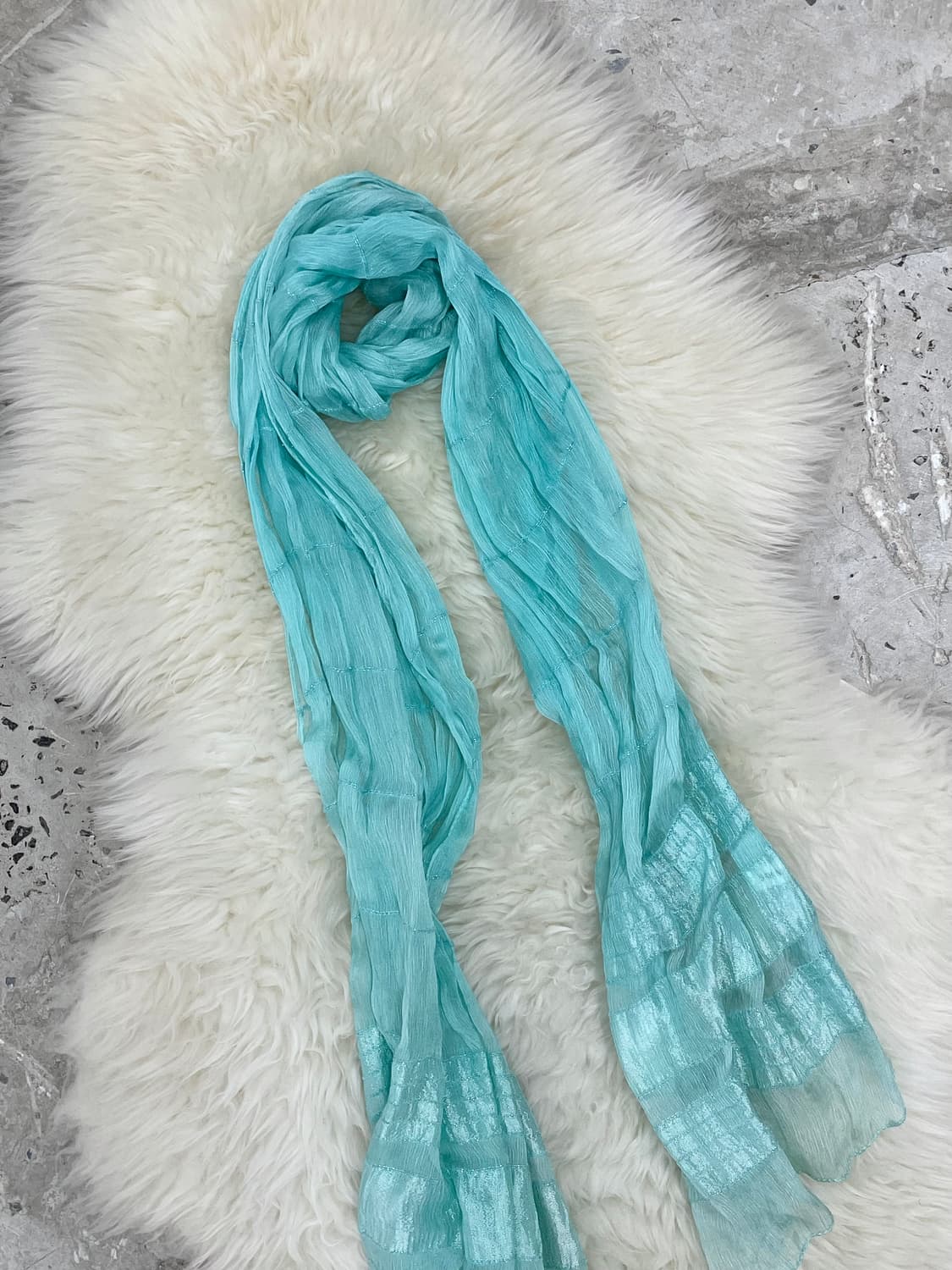 민트코어 페어리 머플러🩵 상품이미지5