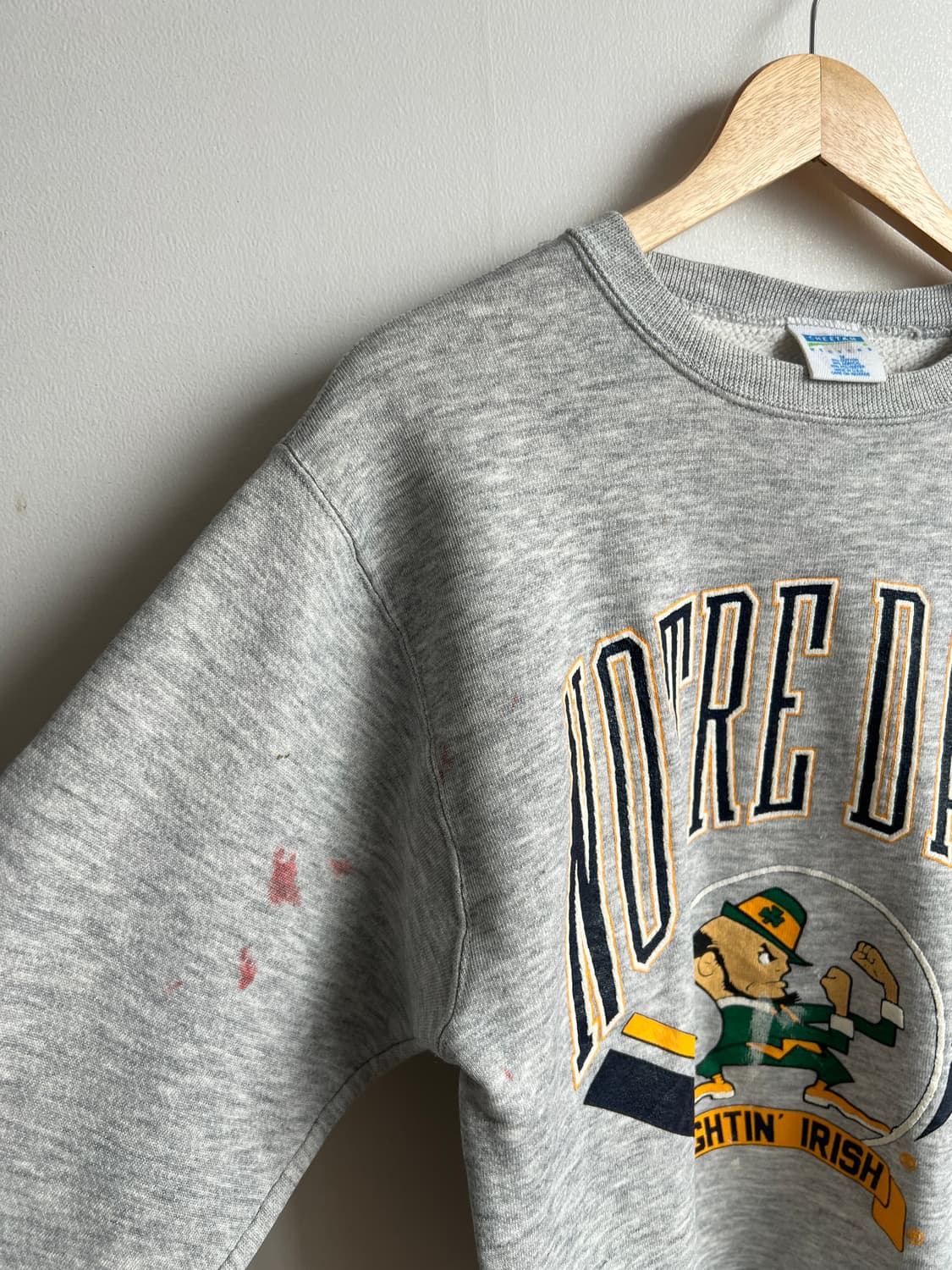 빈티지 USA 레터링 스웻셔츠 M 상품이미지7