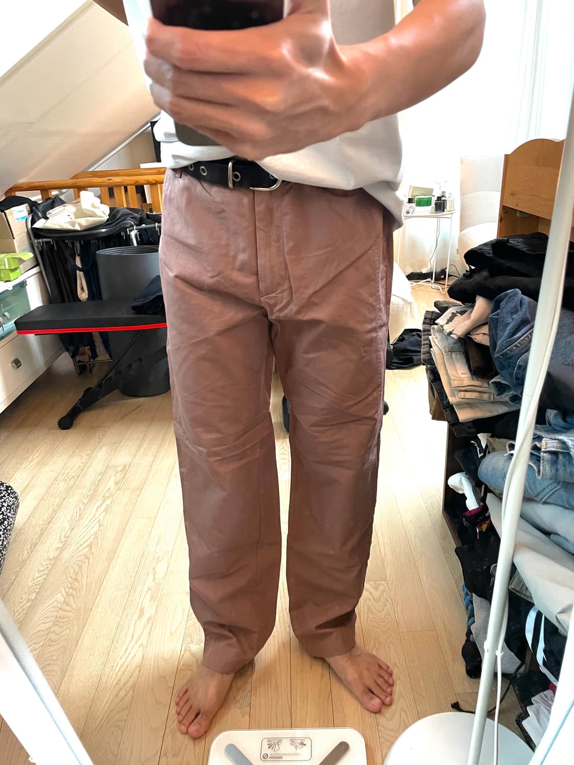 린넨 트라우저 상품이미지1