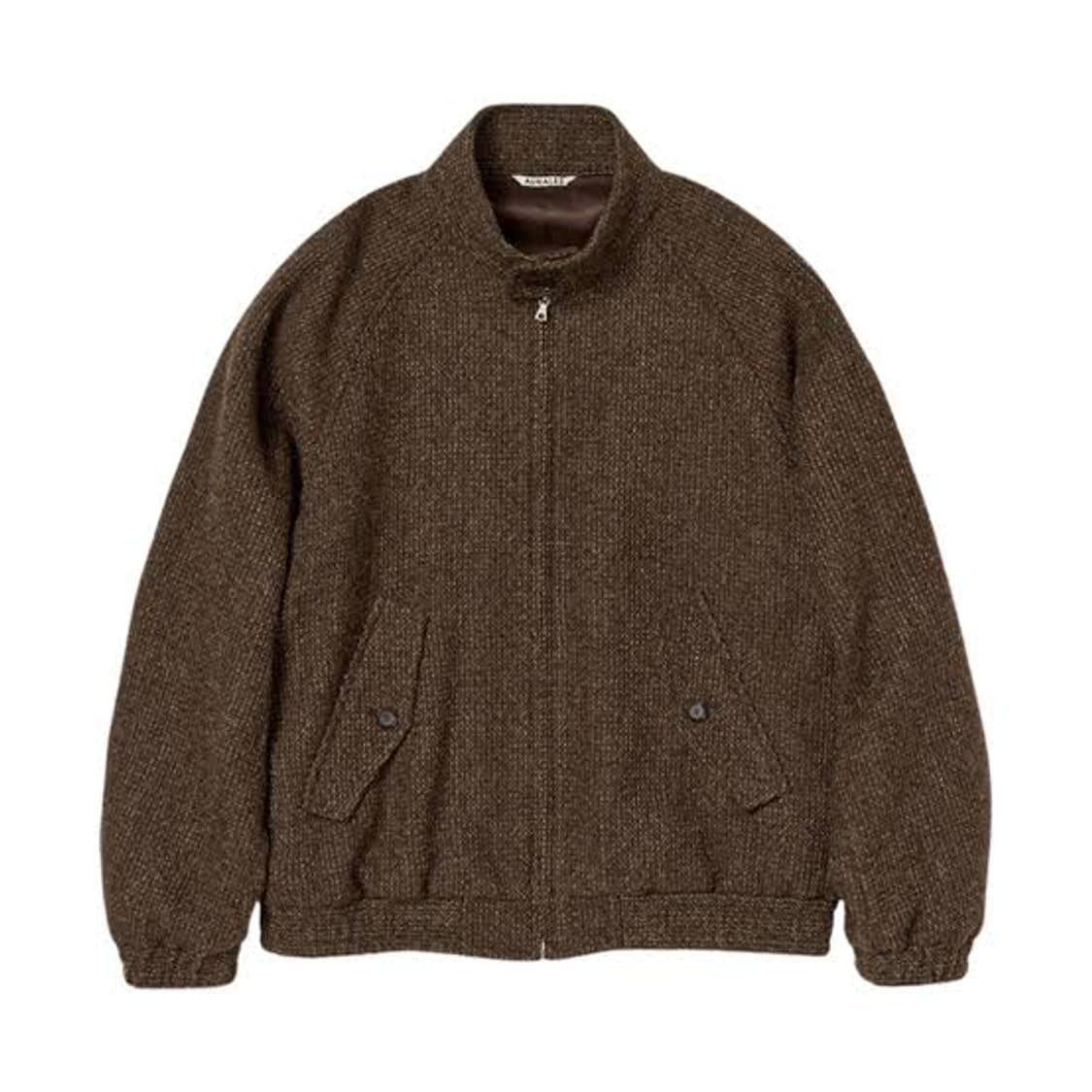3) 오라리 라마 셔틀랜드 울트위드 블루종 브라운 상품이미지1