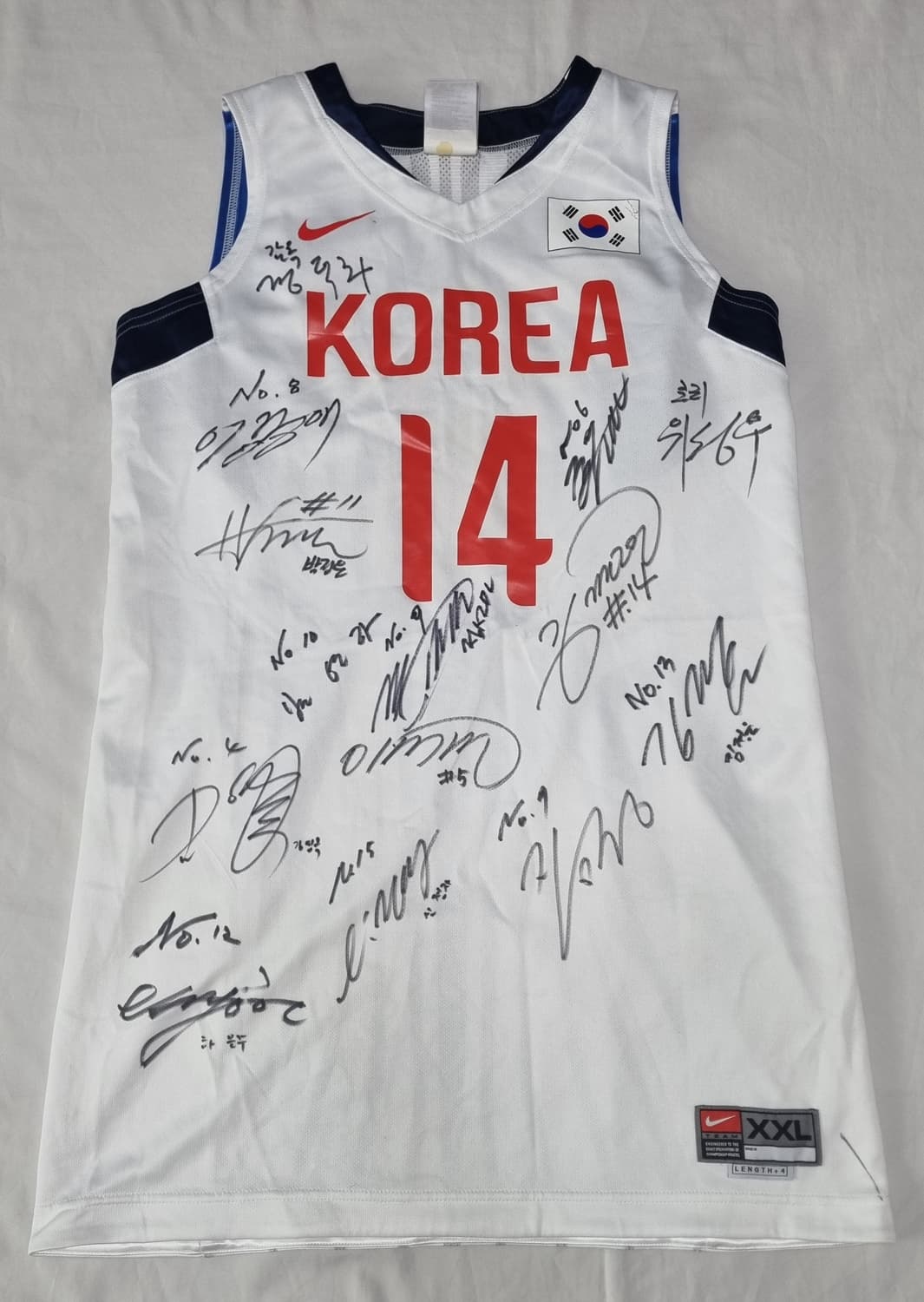 대한민국 국대 홈 김계령 실착 유니폼 팝니다 상품이미지1