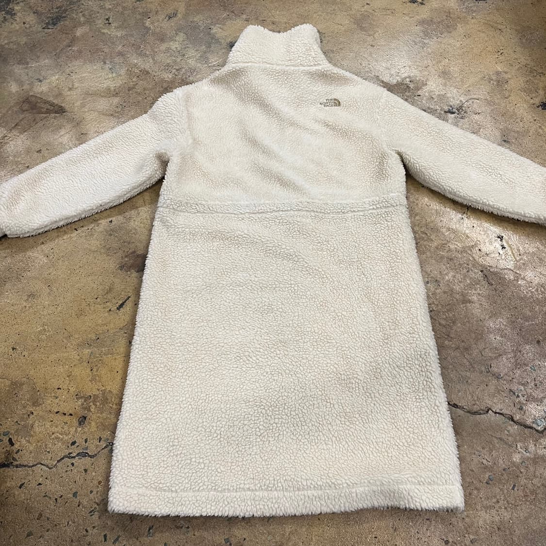 [정품/s,85] 노스페이스 뽀글이 롱 플리스 아이보리 b18 상품이미지4