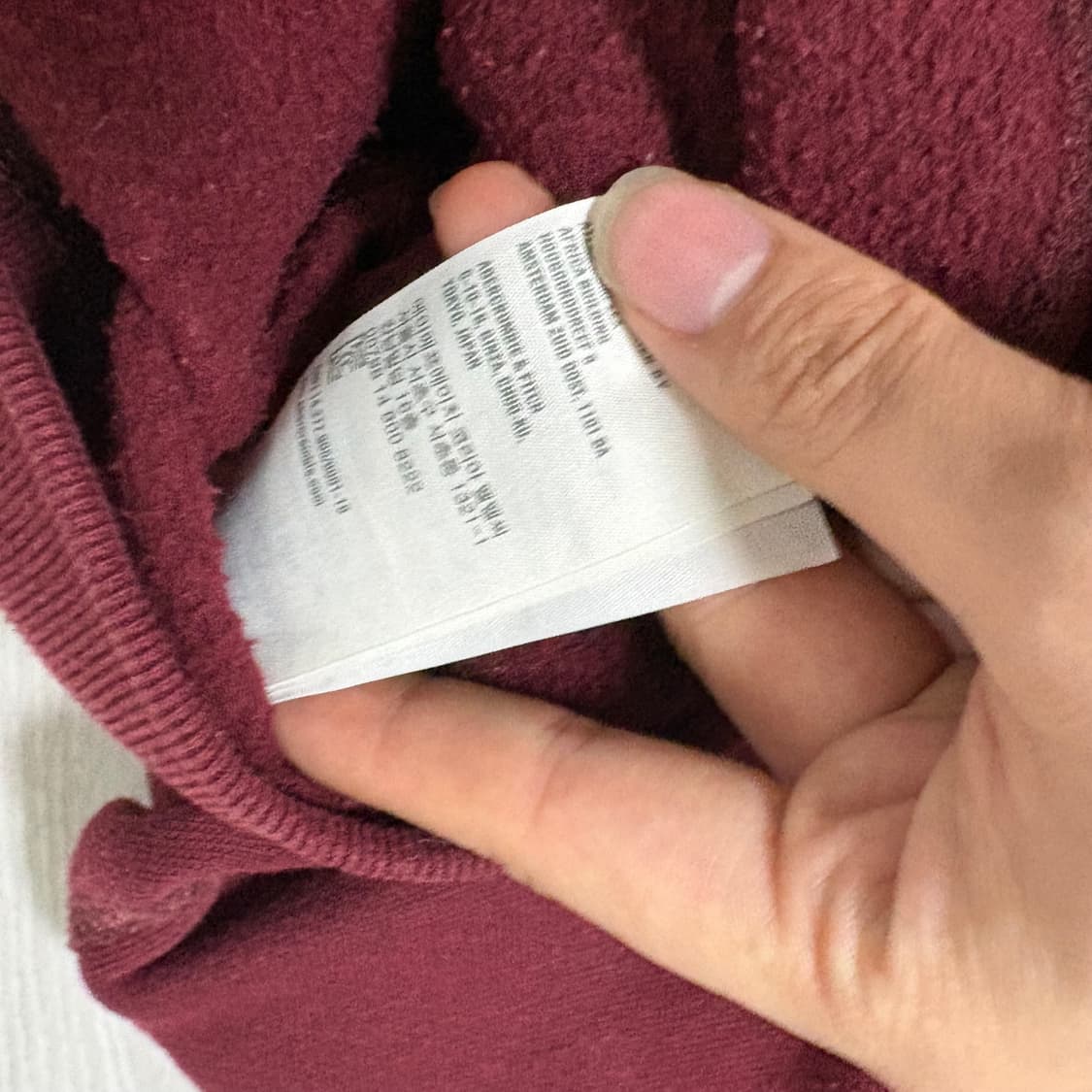 대대장) 홀리스터 ♥️버건디♥️ 딱붙 후드집업 S 상품이미지9