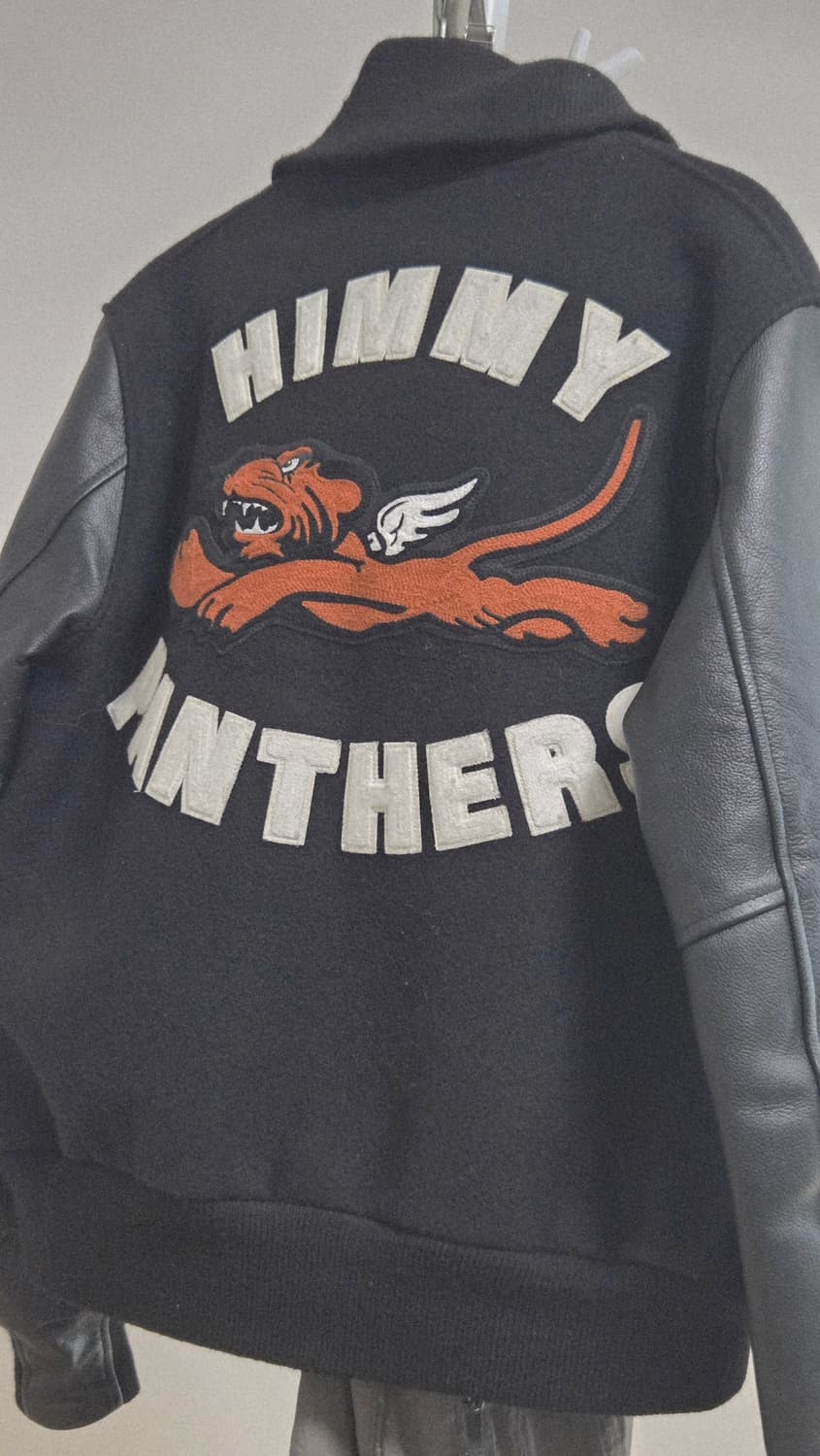 골든베어 레더 바시티 누비안 콜라보 상품이미지1