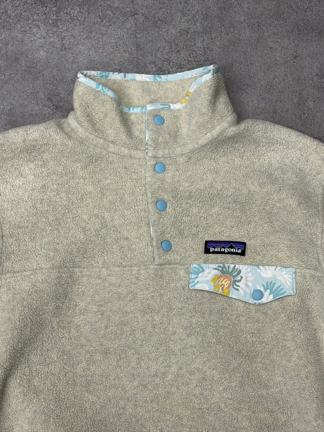 파타고니아 신칠라 플리스 풀오버 아이보리 상품이미지3