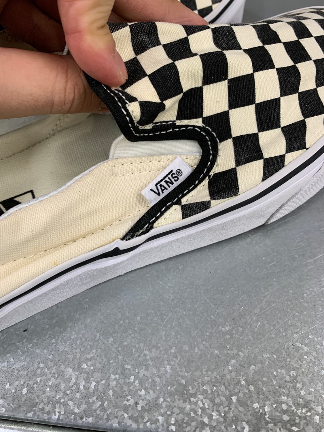 반스 클래식 슬립온 체커보드 260 상품이미지4