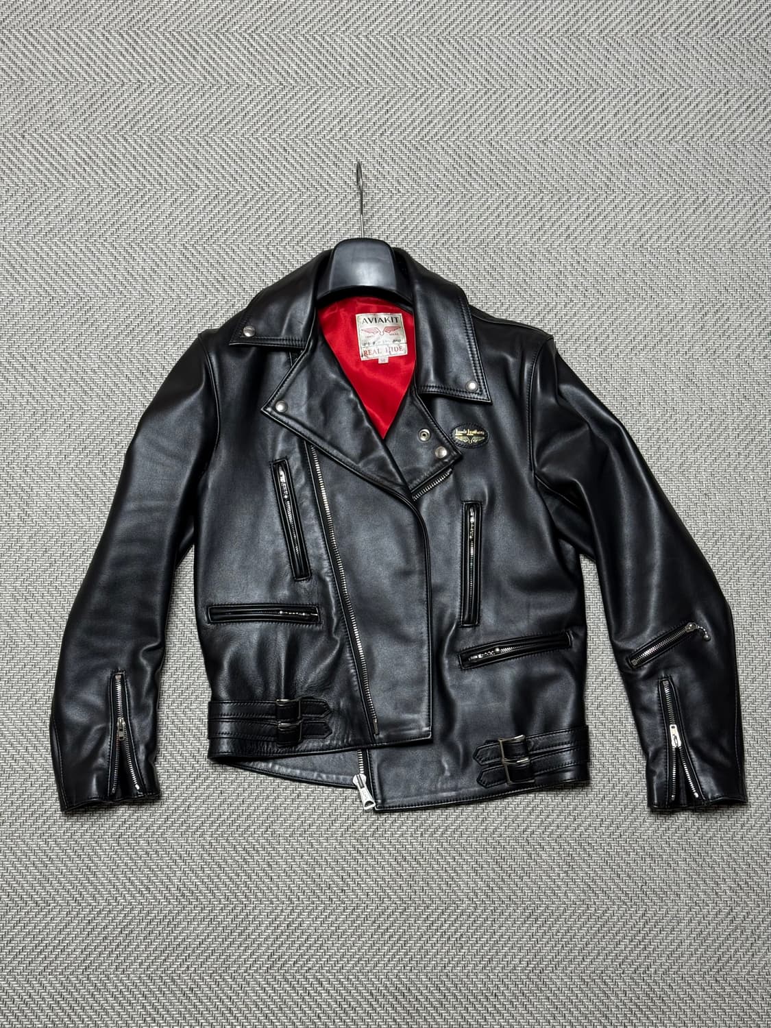 [38R] 루이스 레더 391 라이트닝 홀스하이드 상품이미지1